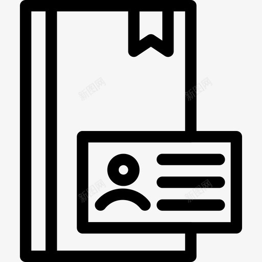 联系人详细信息电话联系人图标svg_新图网 https://ixintu.com 数据 杂项 电话 电话簿 联系人 详细信息