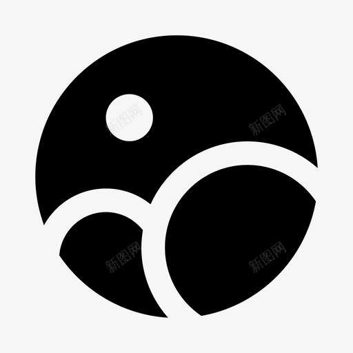 图像圆形丘陵图标svg_新图网 https://ixintu.com 丘陵 图像 图片 圆形 太阳 实线 界面5