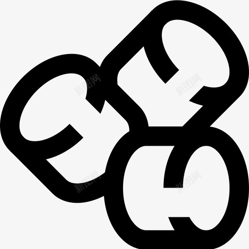 棉花糖糖果5提纲图标svg_新图网 https://ixintu.com 提纲 棉花糖 糖果
