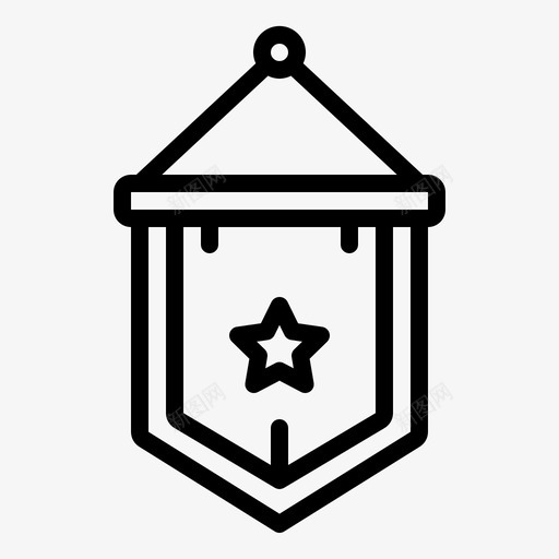 明星奖章奖励徽章图标svg_新图网 https://ixintu.com 奖励 奖章 徽章 明星 老兵 荣誉
