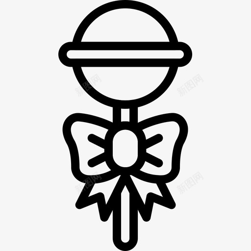棒棒糖假日39直线型图标svg_新图网 https://ixintu.com 假日 棒棒糖 直线 线型