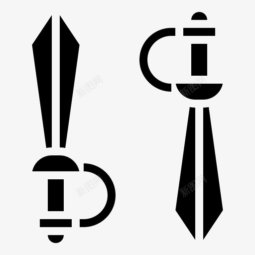 剑骑士军队图标svg_新图网 https://ixintu.com 军队 武器 海盗 玩具 骑士