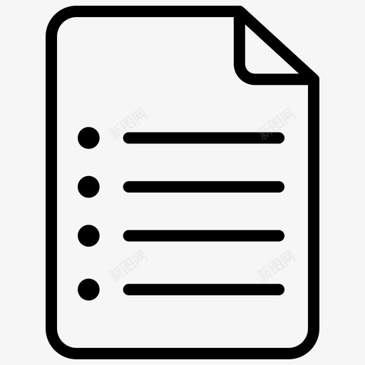 清单要求任务图标svg_新图网 https://ixintu.com 任务 待办事项 愿望清单 清单 要求
