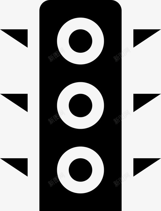 发展交通灯物体实体图标svg_新图网 https://ixintu.com 交通 发展 实体 物体