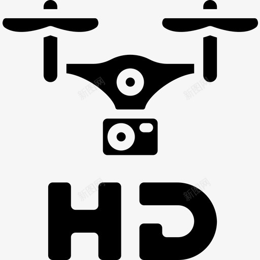 无人机无人机技术6填充图标svg_新图网 https://ixintu.com 填充 无人机 无人机技术6