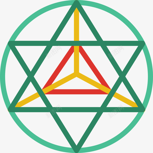 几何占星术和符号学2平面图标svg_新图网 https://ixintu.com 几何 占星术 平面 符号学