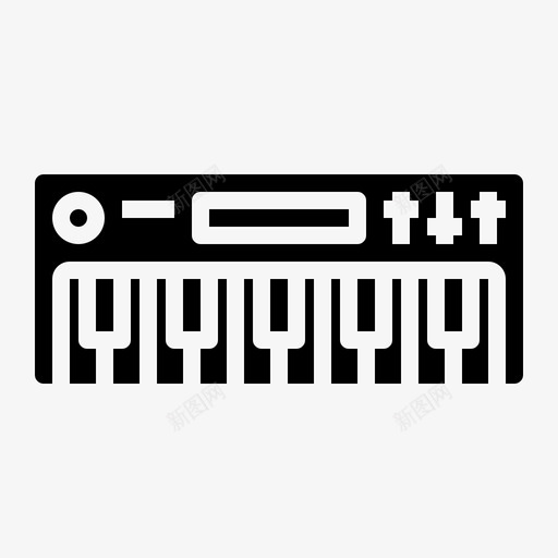 键盘小工具12填充图标svg_新图网 https://ixintu.com 填充 小工 工具 键盘