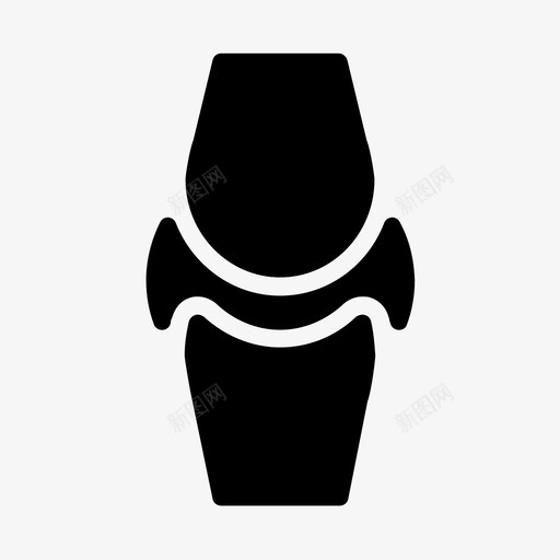 关节人腿图标svg_新图网 https://ixintu.com 人体 关节 器官 肌腱 骨骼