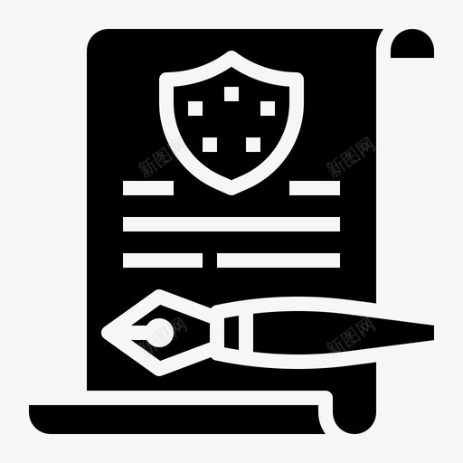 保单保险44填写图标svg_新图网 https://ixintu.com 保单 保险 填写