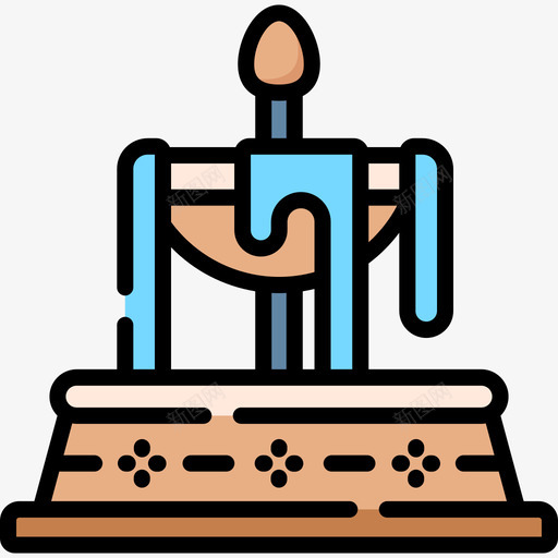 喷泉城市公园12线性颜色图标svg_新图网 https://ixintu.com 喷泉 城市公园12 线性颜色