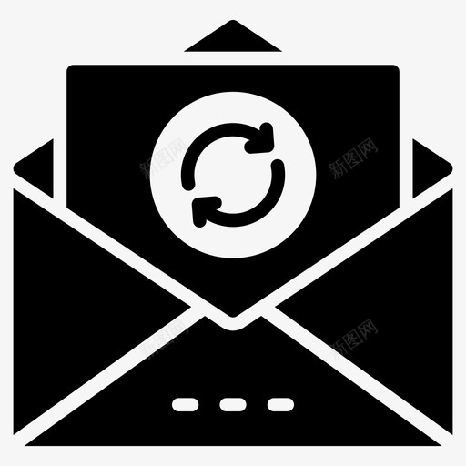 重新加载电子邮件备份收件箱图标svg_新图网 https://ixintu.com 加载 图标 备份 打开 收件箱 方向 电子邮件 邮件 重新