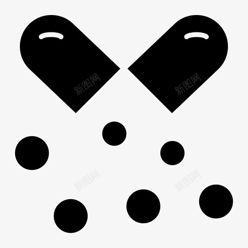 油营养胶囊欧米茄图标svg_新图网 https://ixintu.com 欧米茄 欧米茄丸 欧米茄胶囊 油 皮肤固体字形 营养胶囊