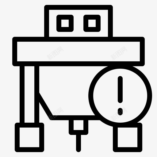 vga插头问题电脑硬件图标svg_新图网 https://ixintu.com vga 插头 注意事项 电脑 电脑硬件 硬件 问题