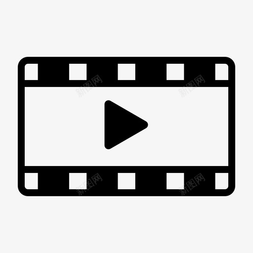视频电影视频拍摄图标svg_新图网 https://ixintu.com 拍摄 无人机 电影 视频