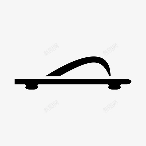 拖鞋时装人字拖图标svg_新图网 https://ixintu.com 人字拖 拖鞋 时装 鞋