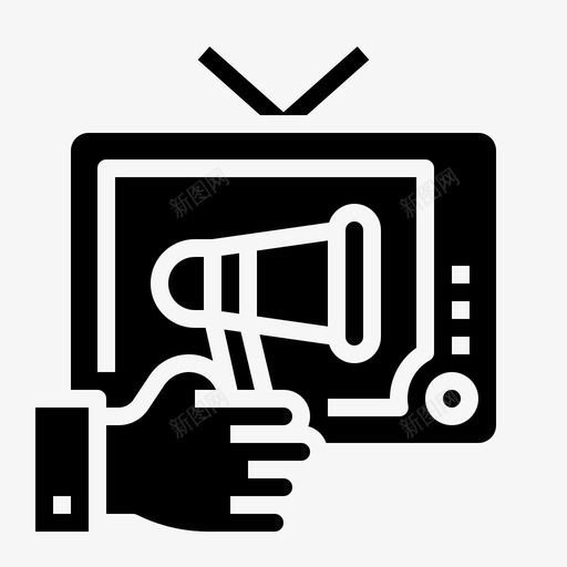 商业商业管理53填充图标svg_新图网 https://ixintu.com 商业 填充 管理