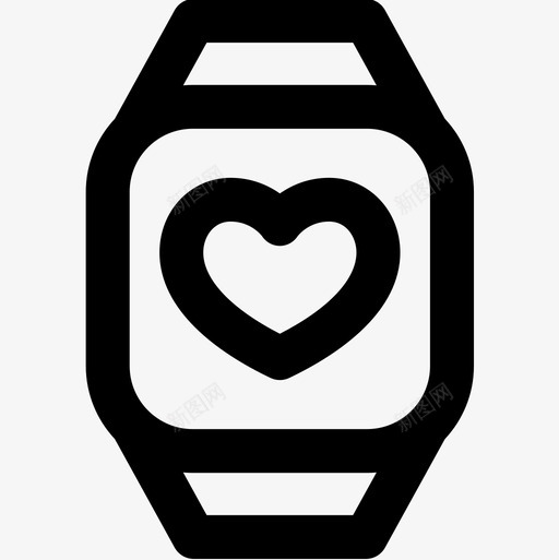 智能手表26号健身房线性图标svg_新图网 https://ixintu.com 26号健身房 智能手表 线性