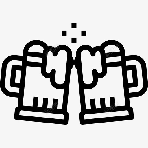 啤酒圣诞192直系图标svg_新图网 https://ixintu.com 啤酒 圣诞 直系