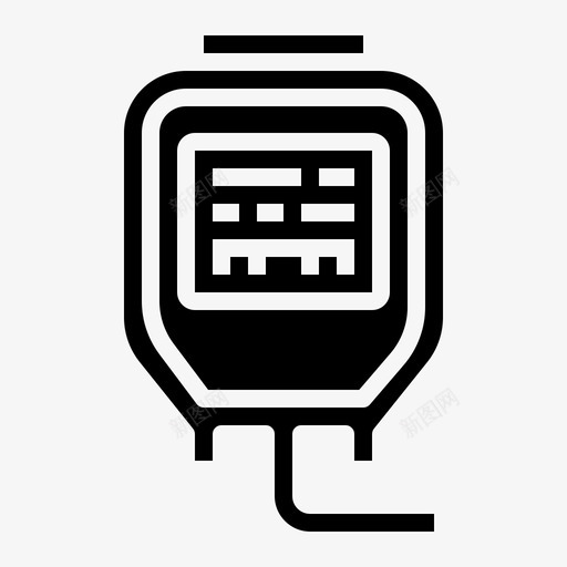 输血捐献医院图标svg_新图网 https://ixintu.com 医疗 医院 固体 捐献 输血