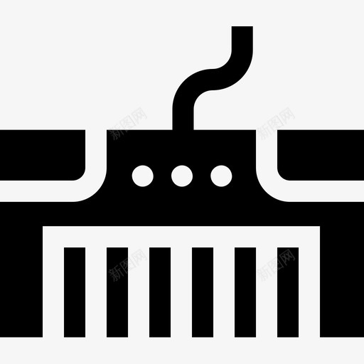 钢琴儿童玩具8填充图标svg_新图网 https://ixintu.com 儿童玩具 填充 钢琴