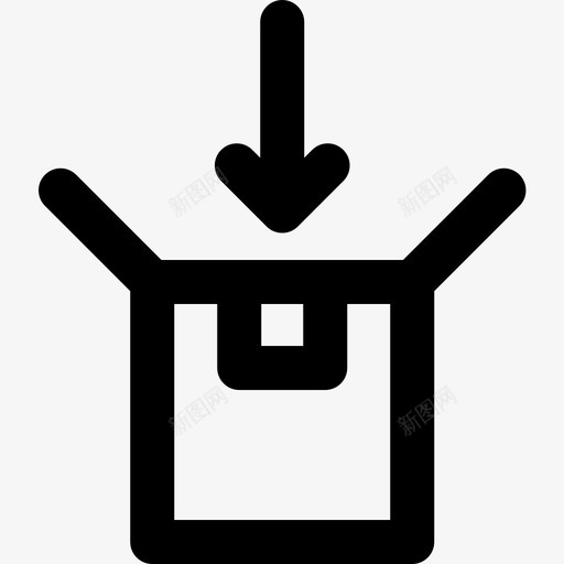 包装物流27直线图标svg_新图网 https://ixintu.com 包装 物流27 直线