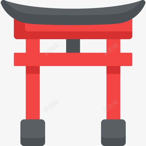 东丽门日本34号平的图标svg_新图网 https://ixintu.com 东丽门 平的 日本34号