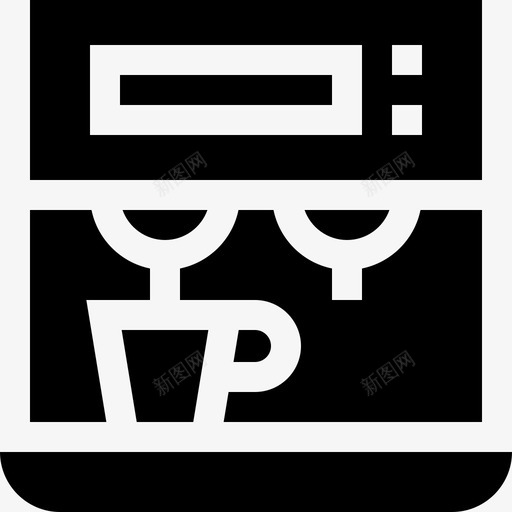 咖啡机家庭自动化15灌装图标svg_新图网 https://ixintu.com 咖啡机 家庭 灌装 自动化