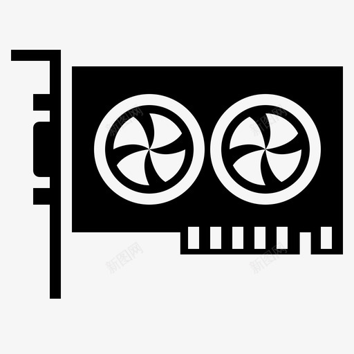 虚拟图形加速器卡计算机图标svg_新图网 https://ixintu.com vga 加速器 图形 显示器 硬件 虚拟 计算机