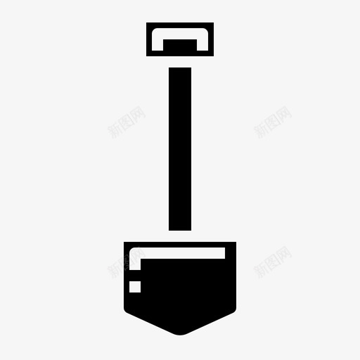 铲结构117实心图标svg_新图网 https://ixintu.com 实心 结构