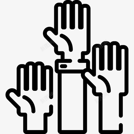 志愿者非政府组织6直系图标svg_新图网 https://ixintu.com 志愿者 直系 组织 非政府