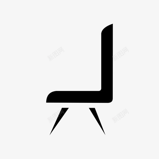 椅子办公椅家具和家居用品图标svg_新图网 https://ixintu.com 办公椅 坐椅 客厅 家具和家居用品 座位 椅子