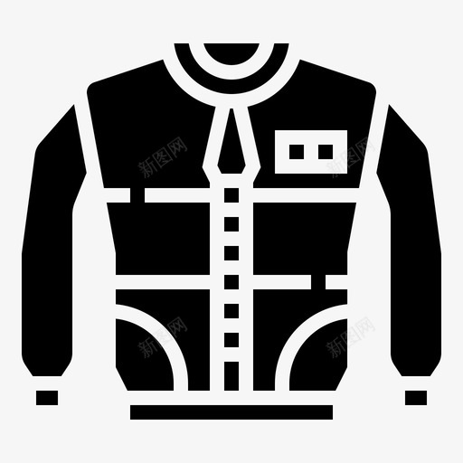 夹克摩托车赛车图标svg_新图网 https://ixintu.com 制服 夹克 摩托车 标志 赛车 运动