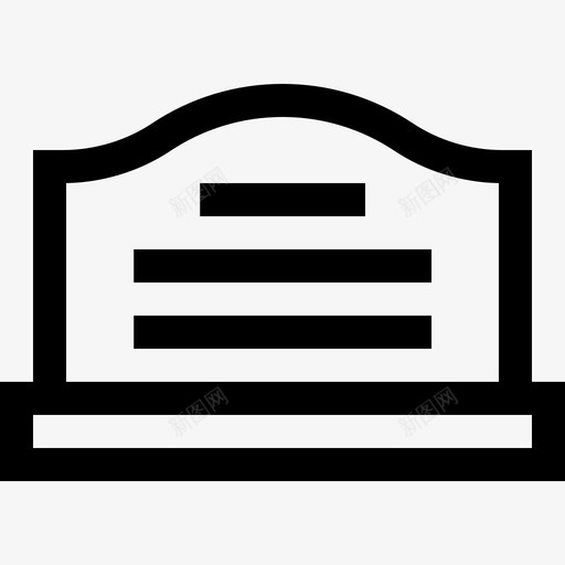 墓碑葬礼17直系图标svg_新图网 https://ixintu.com 墓碑 直系 葬礼
