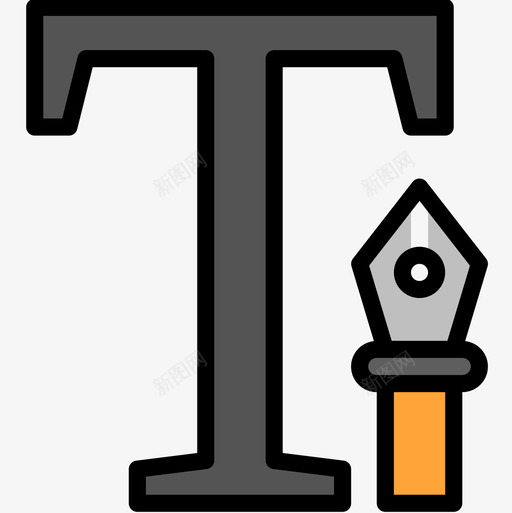 文字图形68线颜色图标svg_新图网 https://ixintu.com 图形设计 文字 颜色