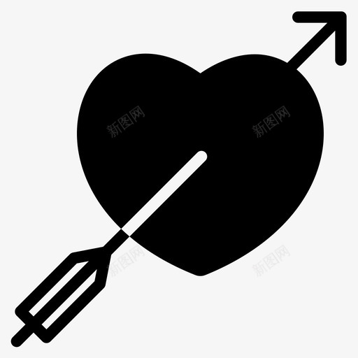 丘比特婚礼147纯色图标svg_新图网 https://ixintu.com 丘比特 婚礼 纯色
