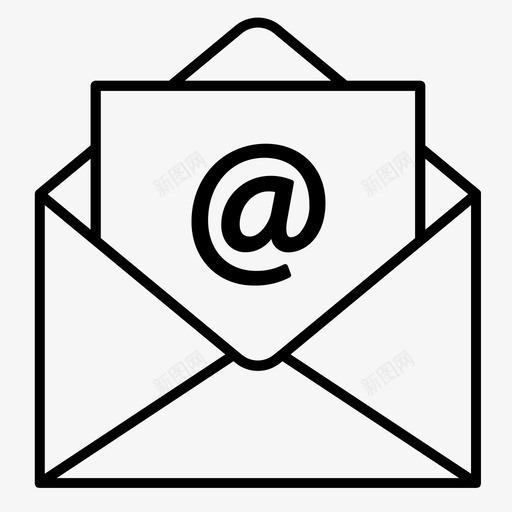 电子邮件商务财务图标svg_新图网 https://ixintu.com 信函 商务 商务和财务概要 电子邮件 网络 财务