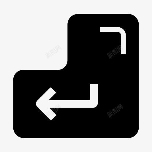 输入键功能符号图标集4svg_新图网 https://ixintu.com 功能 图标 符号 输入