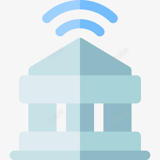 政府智能城市10公寓图标svg_新图网 https://ixintu.com 公寓 政府 智能城市10