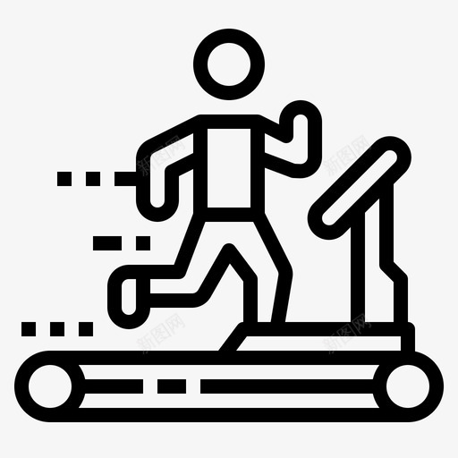 健身锻炼运动图标svg_新图网 https://ixintu.com 举重 健身 运动 锻炼