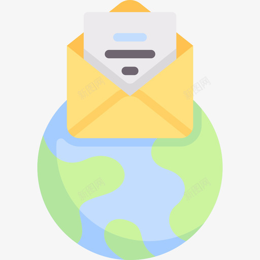 Letter互联网技术20扁平图标svg_新图网 https://ixintu.com Letter 互联网 扁平 技术