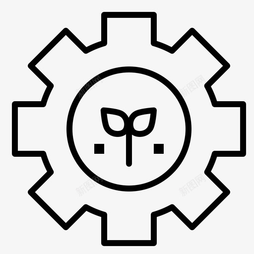 环境设备设置图标svg_新图网 https://ixintu.com 大纲 环境 生态 规则 设备 设置