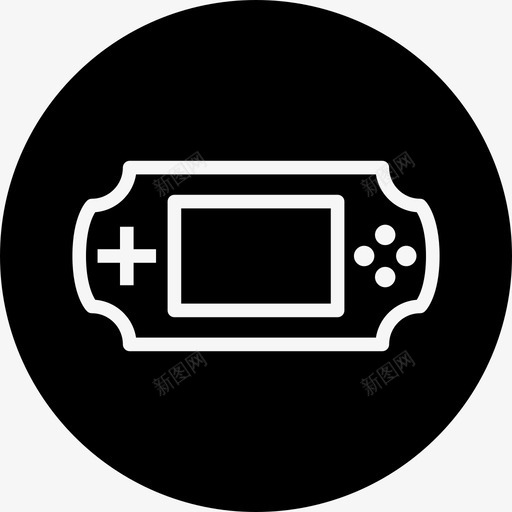 psp游戏手持式游戏机图标svg_新图网 https://ixintu.com playstation psp 便携式 手持式游戏机 游戏 游戏徽章