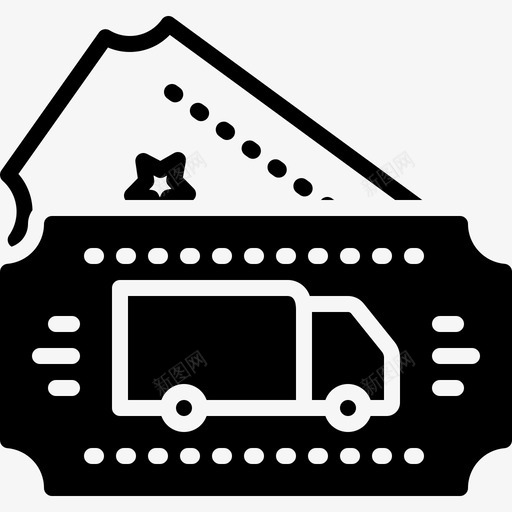 运输票预订旅行图标svg_新图网 https://ixintu.com 旅行 运输 预订