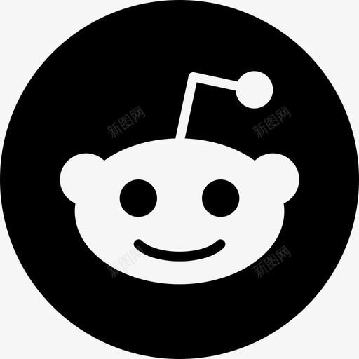Reddit社交媒体86循环图标svg_新图网 https://ixintu.com Reddit 媒体 循环 社交