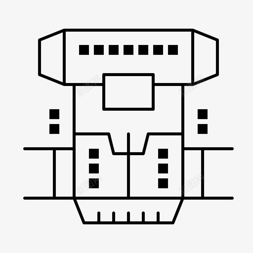 盒子腔室低温图标svg_新图网 https://ixintu.com 下一 下一个 东西 个大 低温 冷冻 太空 探索 疗法 盒子 腔室