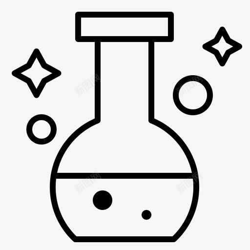 试管烧瓶佛罗伦萨烧瓶图标svg_新图网 https://ixintu.com 佛罗伦萨 启动 大纲 实验室 常规 开发 测试 烧瓶 试管