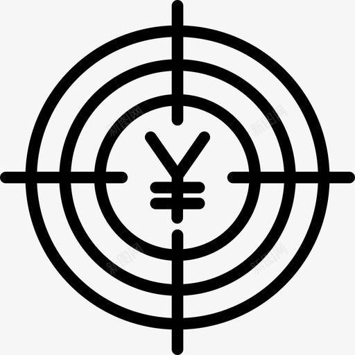 亨廷125号办公室直线型图标svg_新图网 https://ixintu.com 125号办公室 亨廷 直线型