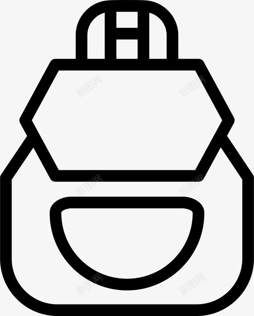采购产品包配件时尚图标svg_新图网 https://ixintu.com 书包 工作包 时尚 配件 采购产品包 钱包