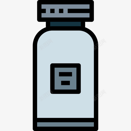 水瓶背包客3线性颜色图标svg_新图网 https://ixintu.com 水瓶 线性颜色 背包客3
