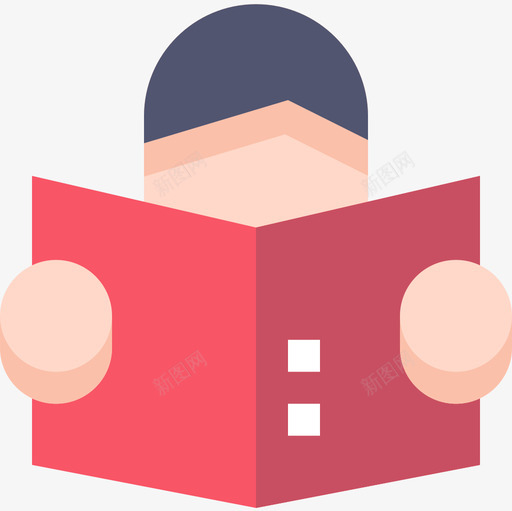 学生学校和教育5平图标svg_新图网 https://ixintu.com 学校 学生 教育
